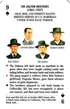 Carta da gioco The Dalton