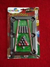Carambola Mini Gioco da Tavola Set Biliardo Giocattolo Toy Regalo Natale Sport