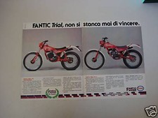 advertising Pubblicità 1983 MOTO FANTIC TRIAL 240 e 50