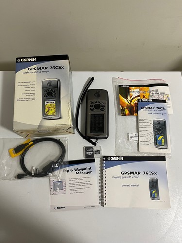 Garmin gpsmap 76csx with box - garmin,