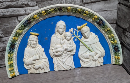Antica targa maiolica arco - antica,