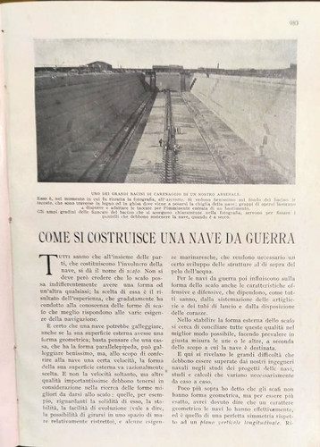 Come costruisce una nave - si, da