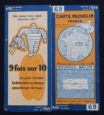Mappa MICHELIN 69 BOURGES