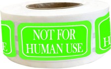 Top Label 2X1 Inch Not for