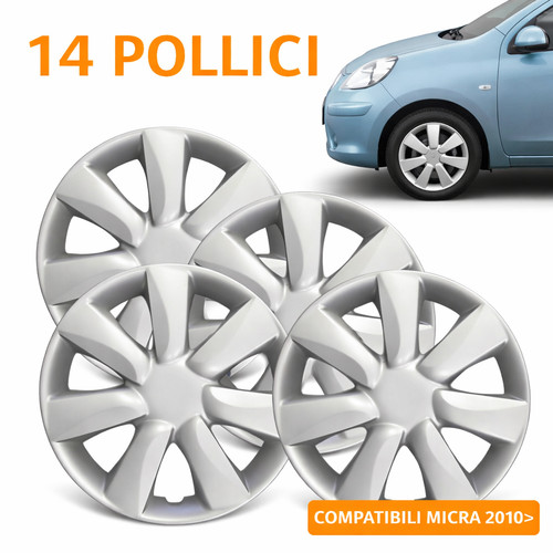 Set copricerchi - 4,