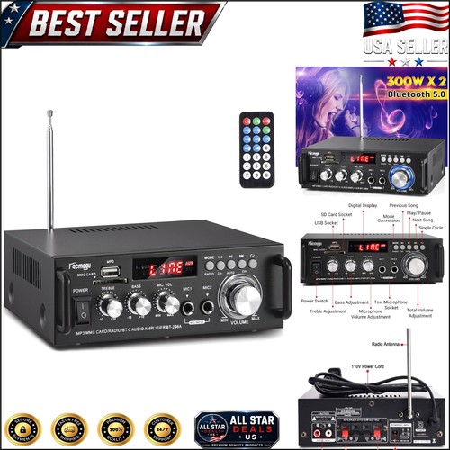 Amplificatore stereo compatto - stereo,