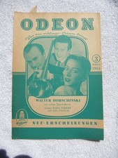 March 1950 German ODEON New