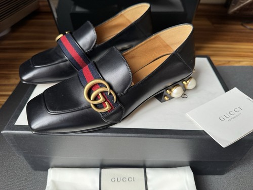 Scarpe mocassini gucci gold - mocassini,