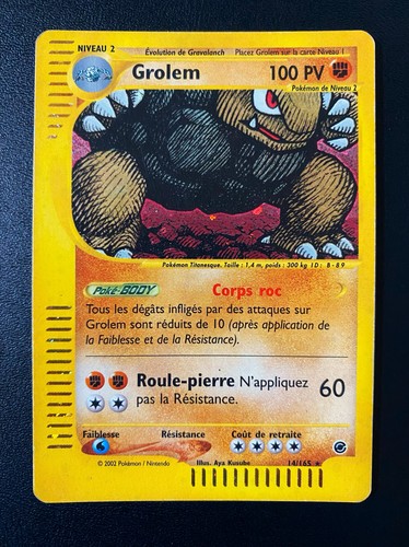 Pokemon grolem holo rare - grolem,