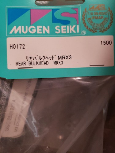 Paratia posteriore mugen mrx3 - posteriore,