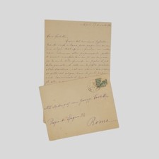 Autografo Francesco D'Ovidio