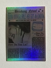 Olivia Rodrigo London Night 2 Guts Trading Card 2024