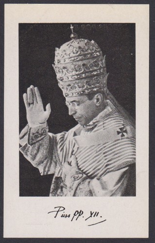 Santino antico del papa pio - santino,