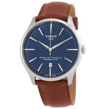 Orologio Uomo Tissot Chemin Des Tourelles Automatico Quadrante Blu T1394071604100