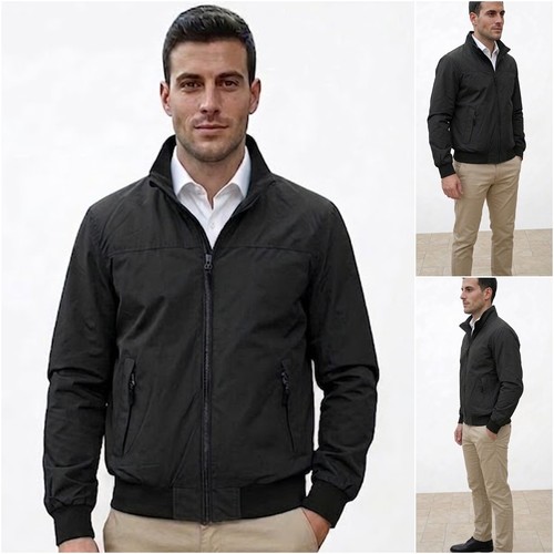 Giubbotto uomo primavera nero - uomo,
