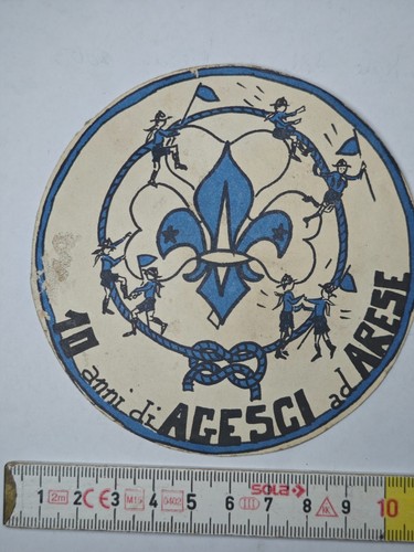 Toppa adesiva scout - toppa,