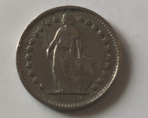 Moneta franco svizzero - 1/2,