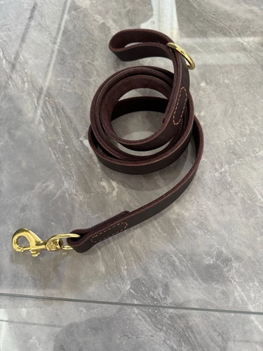 Guinzaglio per cani pelle - guinzaglio,
