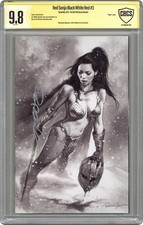 Red Sonja Nero Bianco Rosso #3N Parrillo & Vergine CBCS 9.8 Witnessed Sig 2021