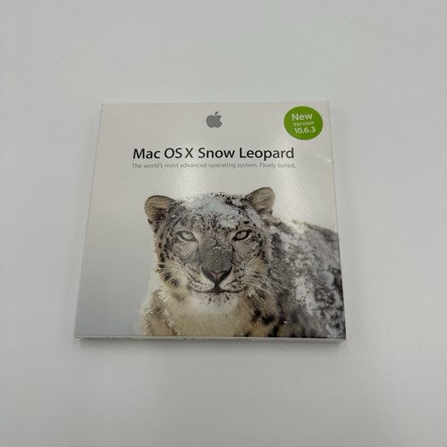 Mac snow leopard 6 - x,