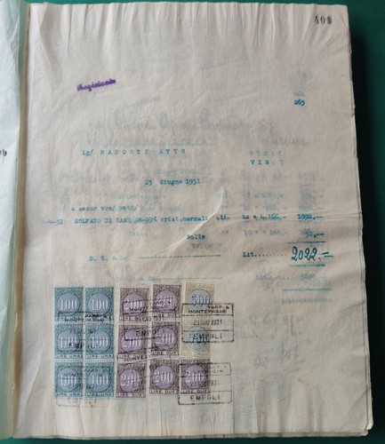 REGNO-1931-MARCA-DA-BOLLO-LIRE