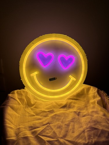 Insegna led forma di - forma, smile
