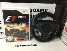 FORMULA 1 2009 + VOLANTE ORIGINALE , WII E WIIU NINTENDO