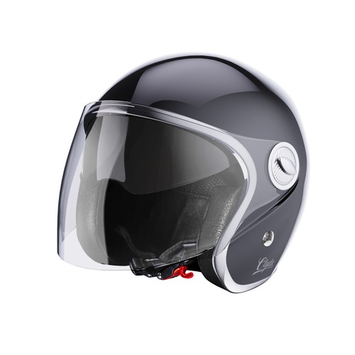 Casco jet vintage moto cafe - moto,