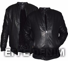 Giubbotto Uomo Ecopelle Felpa