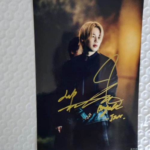 Jimin park autografo - jimin,