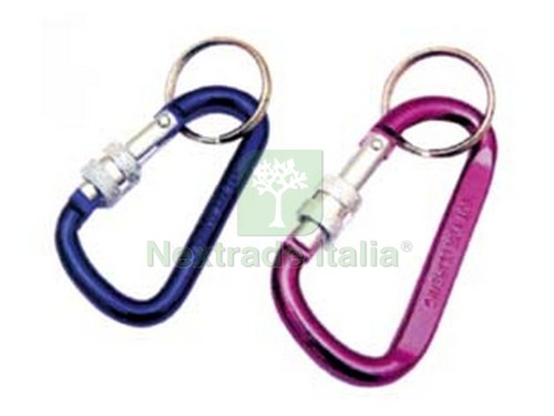 25pz moschettoni vite - moschettoni,