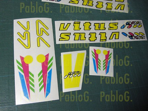 Vitus 797 vinilo decal set - 797,