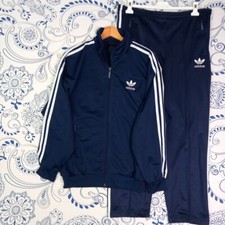 TRACKSUIT TUTA GINNASTICA 3 BANDES Trainingsanzug トラックスーツ GABBER ADIDAS D4 VINTA