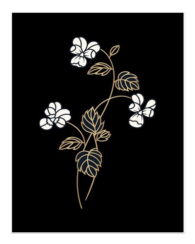 Elegante design floreale arte