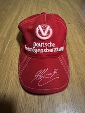 cappello cappellino michael schumacher ferrari rosso nuovo originale ufficiale