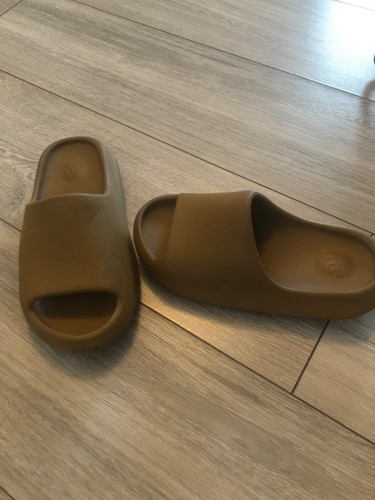 Adidas yeezy slides - slides, "ocra"🟤