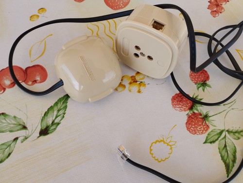 Spina tripolare con - cavo, +