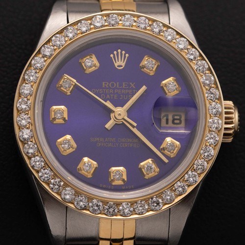 Rolex datejust 79173 diamante - datejust,