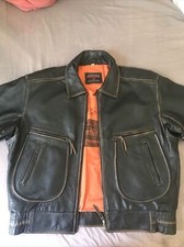 Giacca Di Pelle Mai Usata  - Goodgear Company - Bomb Boogie Sky Leather Jacket