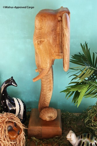 Pottery barn wooden elephant - wooden,