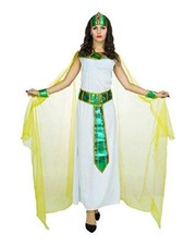 Costume egiziana sacerdotessa vestale cleopatra nefertiti travestimenti K.217