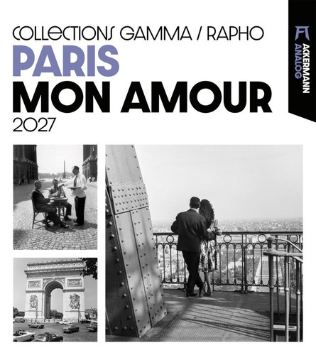 Calendario parigi mon amour - parigi,,