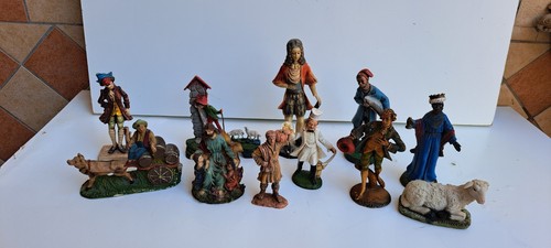 Lotto statuine presepe vintage - lotto,