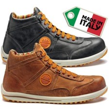 MENS LEATHER WORK SAFETY SHOES