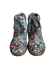 Dr Martens Maelly donna polacchine anfibi floreali nylon antipioggia EU 38 UK 5 