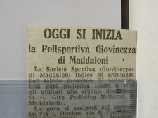 ritaglio giornale 27 settembre