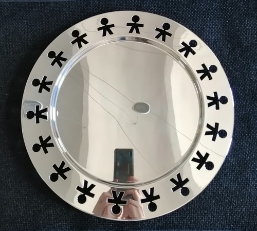 Alessi vassoio girotondo omini - girotondo,
