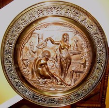 ANTICO CARICATORE BRONZO EMILE