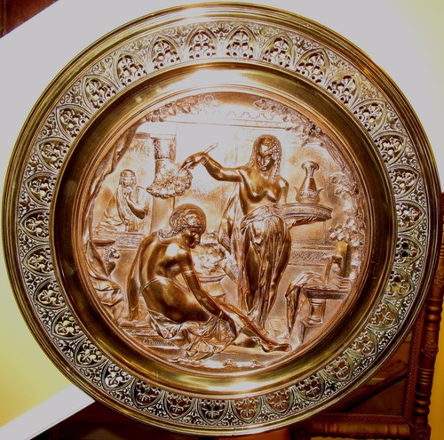 Antico caricatore bronzo emile - antico,