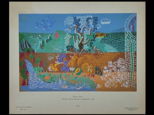 Raoul dufy paysage - raoul, avec
